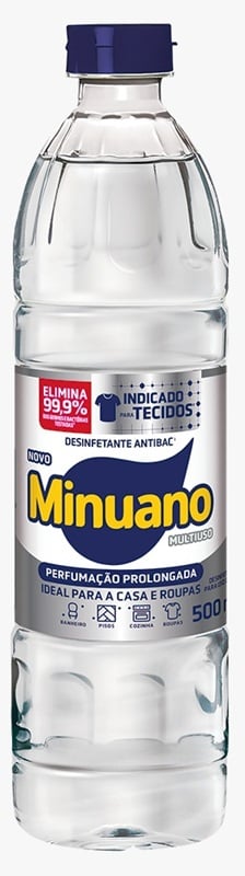 DESINFETANTE MINUANO 500ML TRANSLUCIDO MULTIUSO