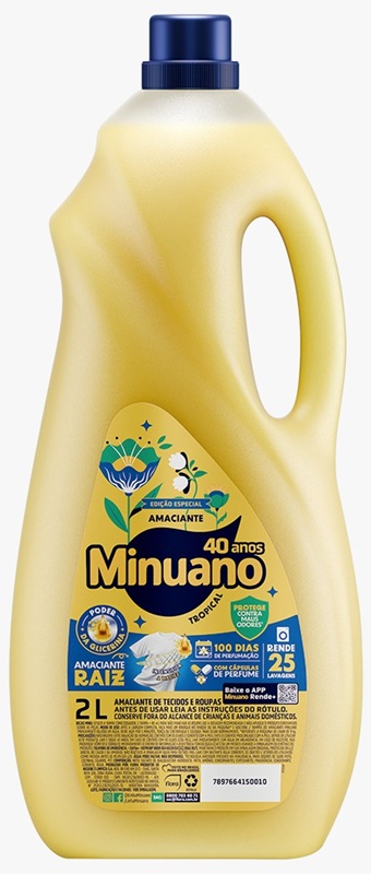 AMACIANTE DILUÍDO MINUANO AMARELO 2L
