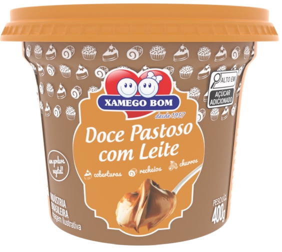 DOCE LEITE PASTOSO XAMEGO BOM POTE 400G