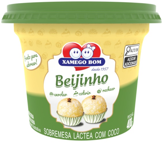 DOCE BEIJINHO XAMEGO BOM POTE 400G