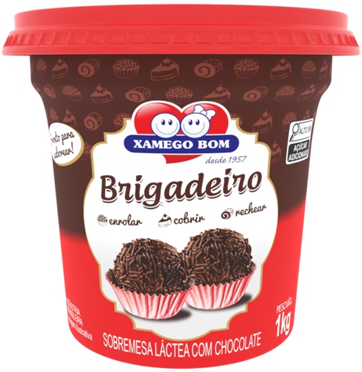 DOCE BRIGADEIRO XAMEGO BOM POTE 1KG