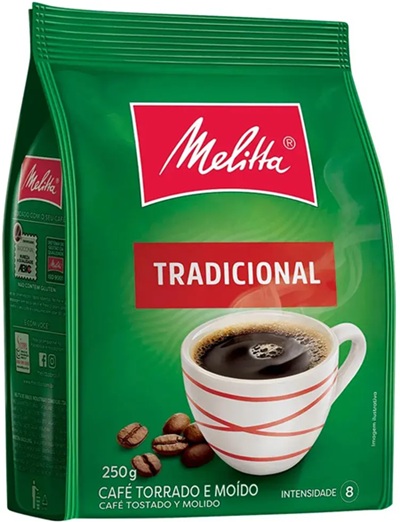 CAFE PO PCT 250G MELITTA TRADICIONAL