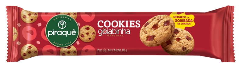 COOKIE PIRAQUE 80G GOIABINHA