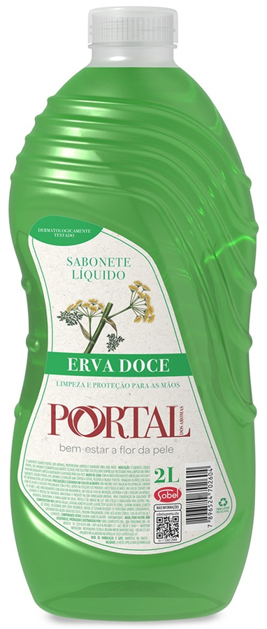 SABONETE  LIQUIDO 2L PORTAL DOS AROMAS ERVA DOCE