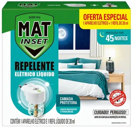 MAT INSET APARELET LIQ + REF 45 NOITES