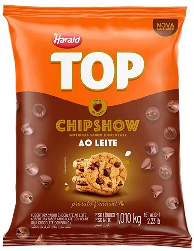 COB CHIPSHOW AO LEITE TOP 1,01KG