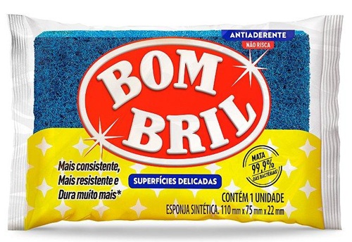 ESPONJA BOMBRIL ANTIADERENTE 10UN