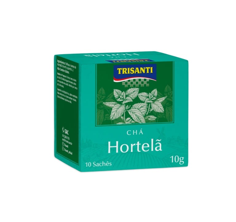 CHA DE HORTELA 10G TRISANTI