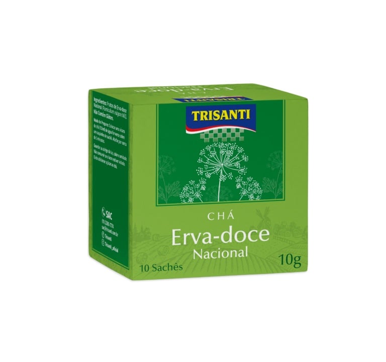 CHA DE ERVA DOCE 10G TRISANTI