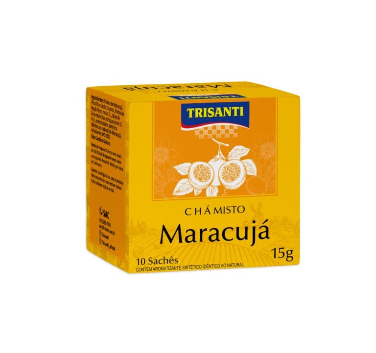 CHA DE MARACUJA 15G TRISANTI