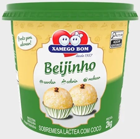 DOCE BEIJINHO XAMEGO BOM POTE 2KG
