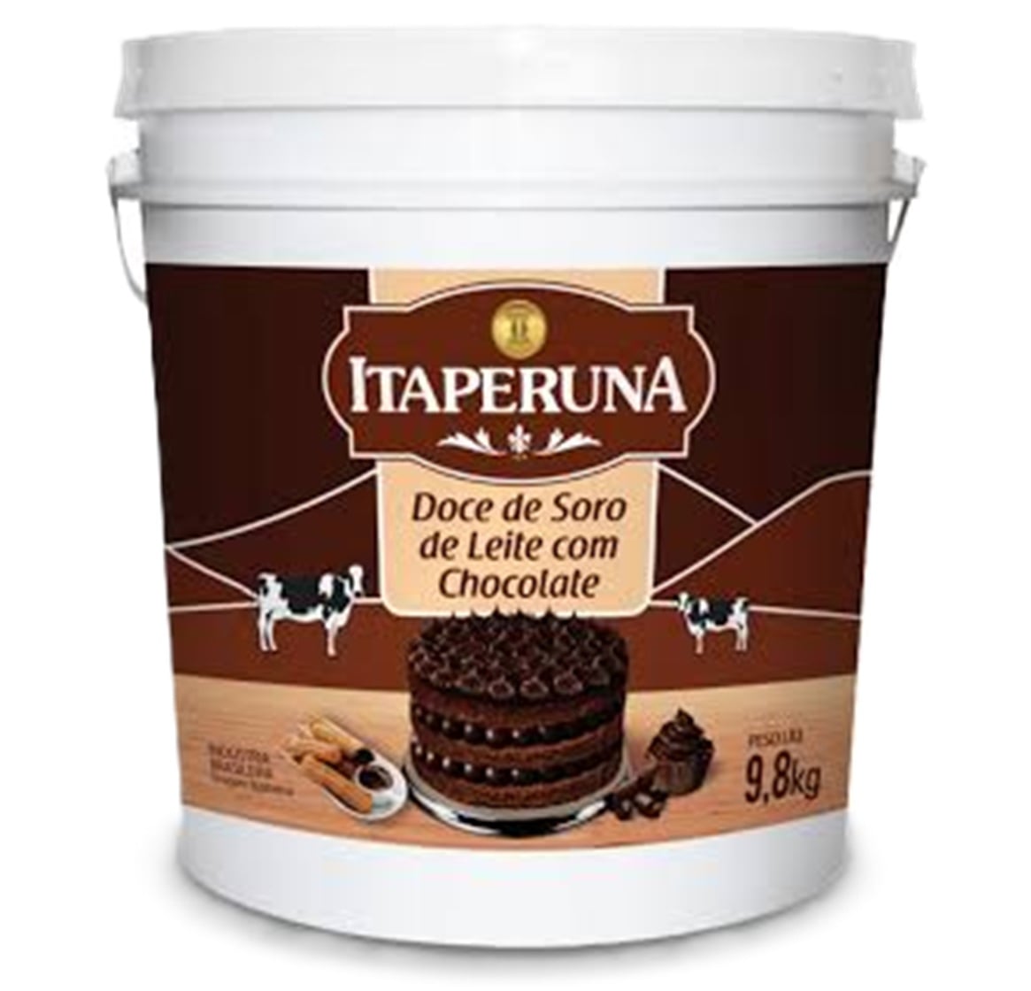 DOCE DE SORO DE LEITE COM CHOCOLATE ITAPERUNA BD 9,8KG
