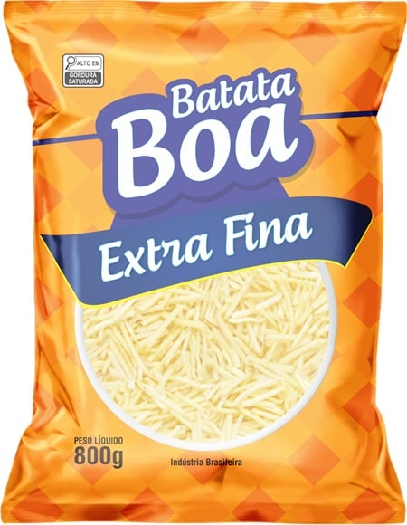 BATATA PALHA BOA  400G EXTRA FINA