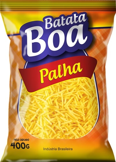 BATATA PALHA BOA  400G TRAD
