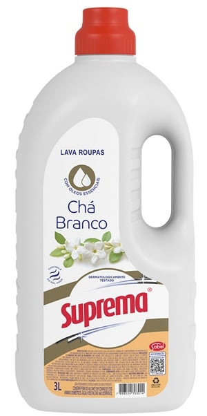 SABÃO LIQUIDO SUPREMA 3L CHA BRANCO