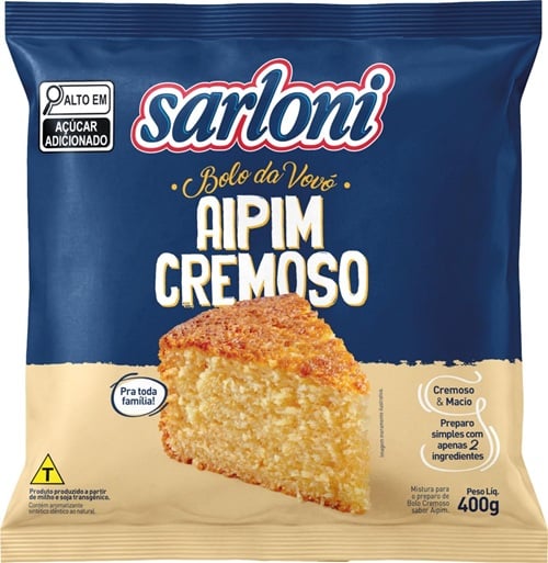 MISTURA BOLO 400G SARLONI AIPIM