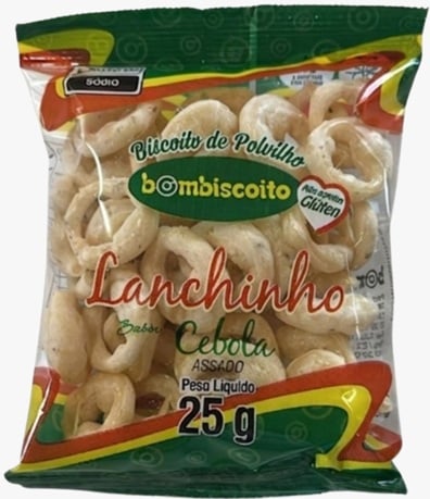BISCOITO BOMBISCOITO POLVILHO 25G QUEIJO