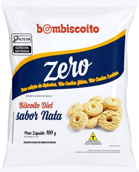 BOMBISCOITO SEQUILHOS DIET 100G NATA