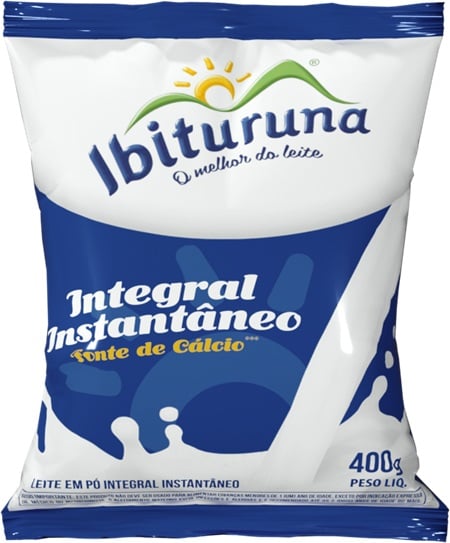 LEITE PO PCT IBITURUNA  400G INTEG INS