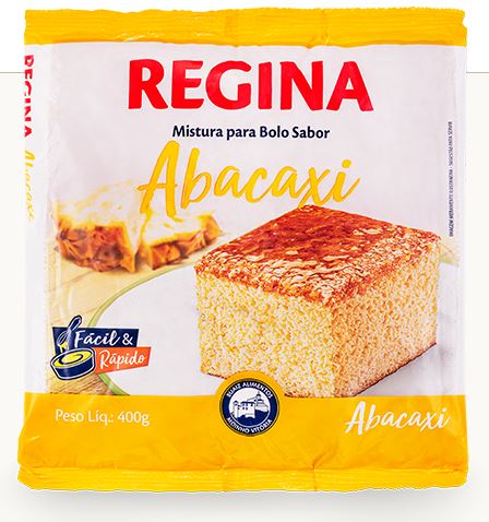 MISTURA BOLO REGINA 400G ABACAXI