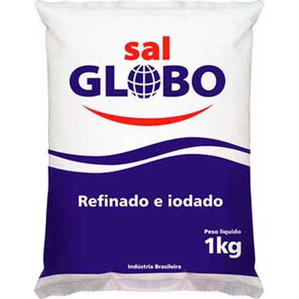 SAL REFINADO GLOBO 1KG