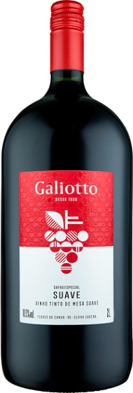 VINHO GALIOTTO 2L TINTO SUAVE