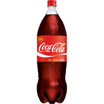 REFRIGERANTE PETY 2L + 250ML COCA COLA 