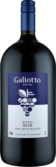 VINHO GALIOTTO 2L TINTO SECO