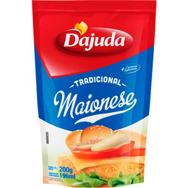 MAIONESE DAJUDA DOY PACK 200G