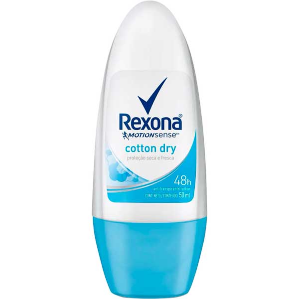 DESODORANTE ROLL-ON REXONA 50ML WOMAN COTTON