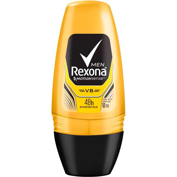 DESODORANTE ROLL-ON REXONA 50ML MEN V8