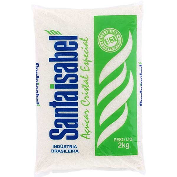 AÇÚCAR CRISTAL SANTA ISABEL 2KG AÇÚCAR CRISTAL SANTA ISABEL 2KG