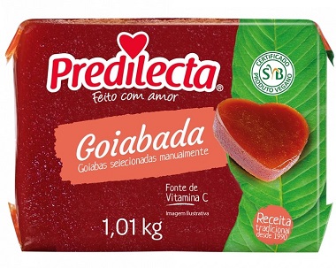 GOIABADA PREDILECTA BLOCO 1,010KG