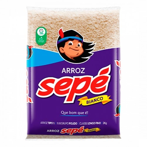ARROZ BRANCO TIPO 1 SEPE BIANCO 2KG ARROZ BRANCO TIPO 1 SEPE BIANCO 2KG
