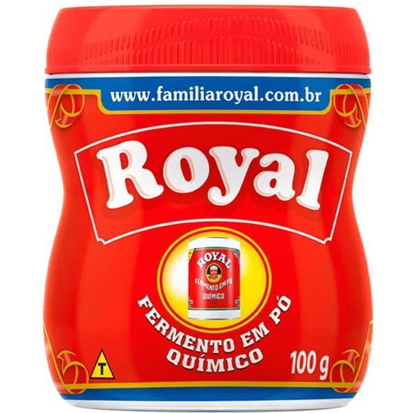 FERMENTO QUIMICO EM PO ROYAL 100G