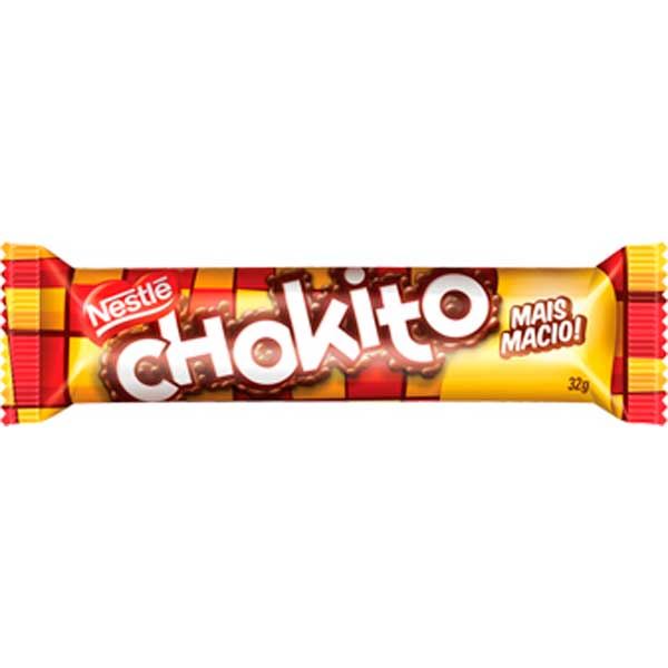 CHOCOLATE NESTLE CHOKITO AO LEITE 32G UND