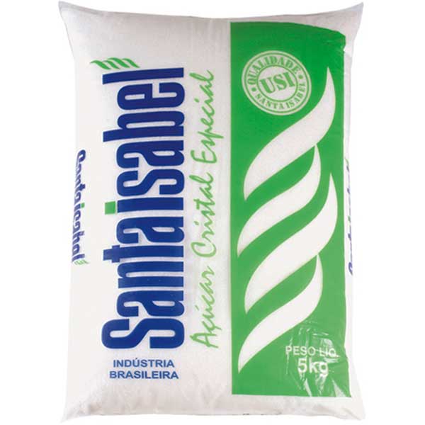 AÇÚCAR CRISTAL SANTA ISABEL 5KG  AÇÚCAR CRISTAL SANTA ISABEL 5KG