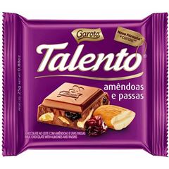 CHOCOL GAROTO TALENTO  25G AMENDOAS