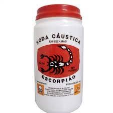 SODA CAUSTICA ESCORPIAO POTE 1 KG