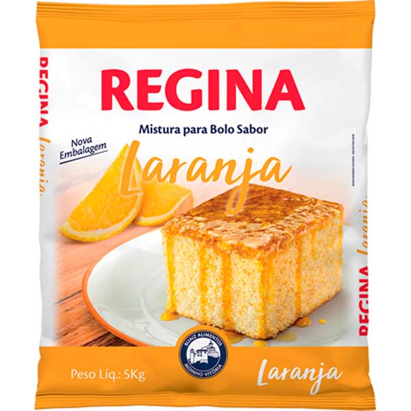 MISTURA BOLO REGINA 5KG  LARANJA