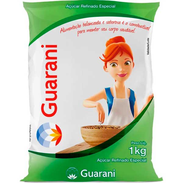 AÇÚCAR REFINADO GUARANI 1KG