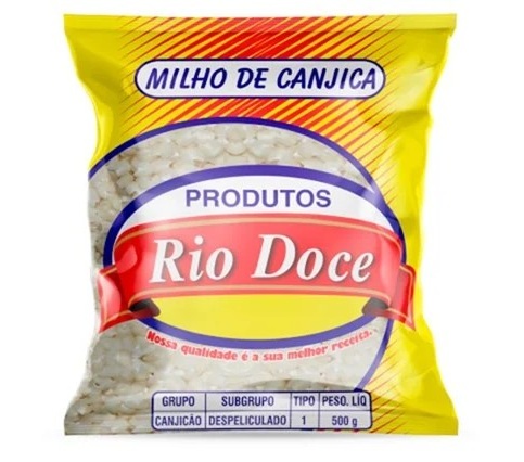 CANJICA BRANCA RIO DOCE 500G