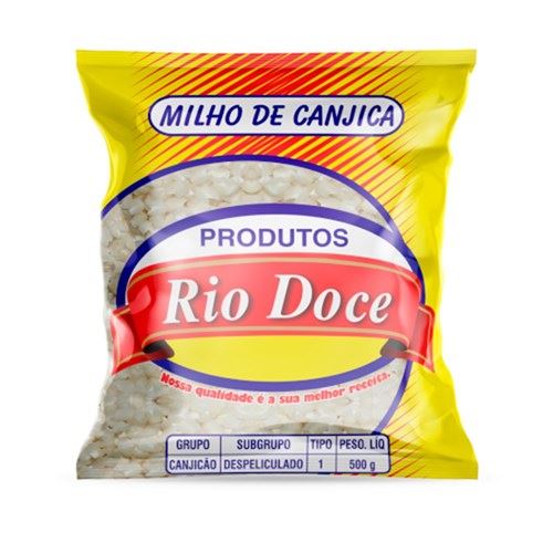 CANJICA BRANCA RIO DOCE 500G