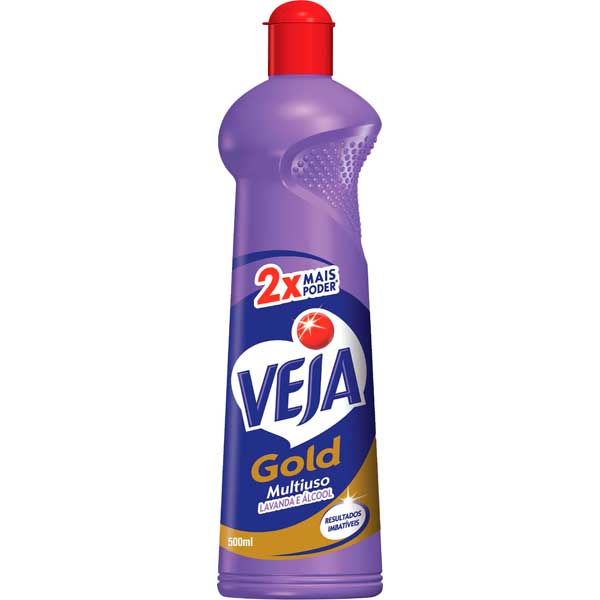 LIMPADOR MULTIUSO VEJA GOLD 500ML LAVANDA  LIMPADOR MULTIUSO VEJA GOLD 500ML LAVANDA