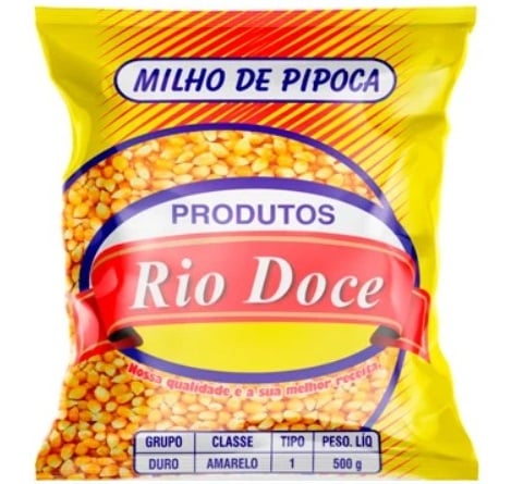 MILHO PIPOCA PCT 500G RIO DOCE