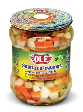 SELETA LEGUMES VIDRO 170G OLE