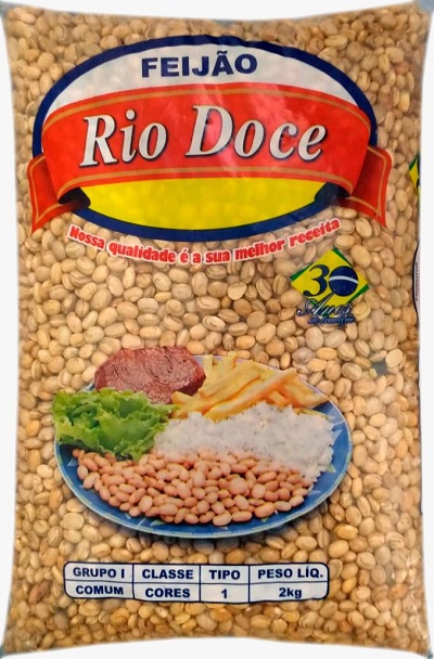 FEIJÃO CARIOCA T1 RIO DOCE 2KG