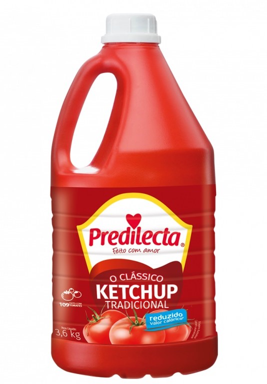 CATCHUP PREDILECTA GALAO 3,2KG REDUZIDO VALOR CALORICO