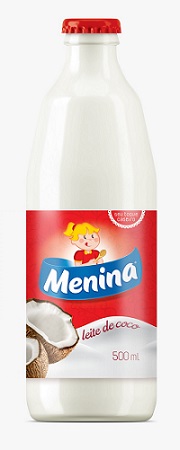 LEITE COCO MENINA VIDRO 500ML