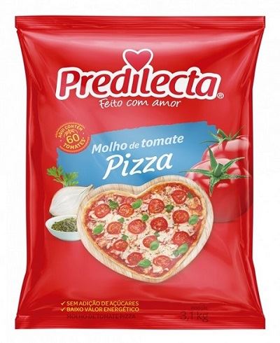 MOLHO DE TOMATE PREDILECTA BAG 3,1KG PIZZA